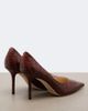 Jimmy Choo Jimmy Choo Love snake-effect leather pumps - 4
