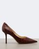 Jimmy Choo Jimmy Choo Love snake-effect leather pumps - 6
