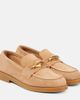 Jimmy Choo Jimmy Choo Maddie Diamond suede loafers - 1
