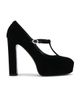 Jimmy Choo Jimmy Choo Marene Maryjane Velvet 120 Pump - 1