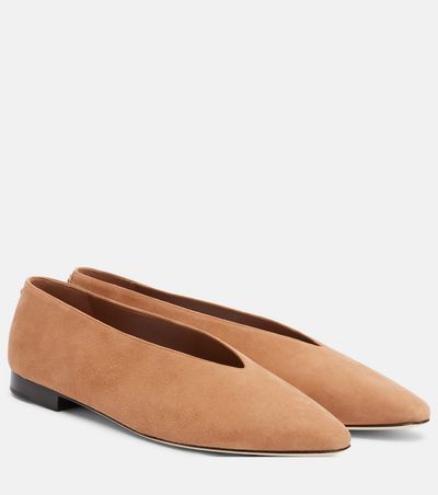 Jimmy Choo Jimmy Choo Margot suede ballet flats