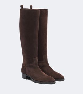 Jimmy Choo Jimmy Choo Mave suede leather knee-high boots