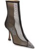 Jimmy Choo Jimmy Choo Naidoo Crystal Pointed Toe Mesh Bootie (Nordstrom Exclusive) - 1