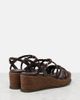 Jimmy Choo Jimmy Choo Nyra braided suede espadrille wedges - 3