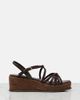 Jimmy Choo Jimmy Choo Nyra braided suede espadrille wedges - 5