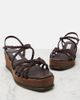 Jimmy Choo Jimmy Choo Nyra braided suede espadrille wedges - 6