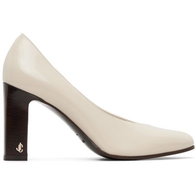 Jimmy Choo Jimmy Choo Off-White Eyla 85 Heels