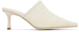 Jimmy Choo Jimmy Choo Off-White Lotta 65 Mules