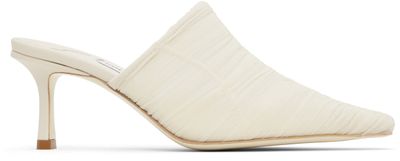 Jimmy Choo Jimmy Choo Off-White Lotta 65 Mules