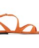 Jimmy Choo Jimmy Choo Orange Ayla Flats - 1