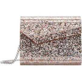 Jimmy Choo Jimmy Choo Pink & Silver Candy Clutch