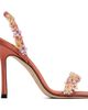 Jimmy Choo Jimmy Choo Pink Jenn 100 Heeled Sandals - 1