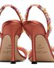Jimmy Choo Jimmy Choo Pink Jenn 100 Heeled Sandals - 2