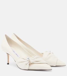 Jimmy Choo Jimmy Choo Rafi embellished leather pumps
