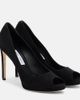 Jimmy Choo Jimmy Choo Riya suede peep-toe pumps - 1