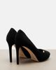 Jimmy Choo Jimmy Choo Riya suede peep-toe pumps - 3