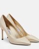 Jimmy Choo Jimmy Choo Romy metallic leather pumps - 1