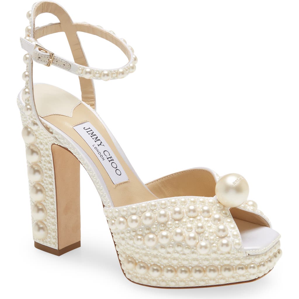 Jimmy Choo Jimmy Choo Sacaria Embellished Platform Sandal