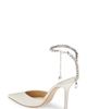 Jimmy Choo Jimmy Choo Saeda Crystal Ankle Strap Pointed Toe Pump - 2
