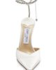 Jimmy Choo Jimmy Choo Saeda Crystal Ankle Strap Pointed Toe Pump - 4