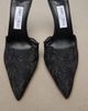 Jimmy Choo Jimmy Choo Saeda embellished lace pumps - 6