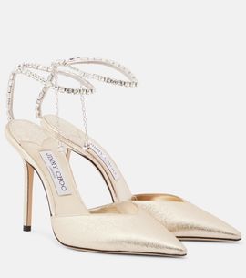 Jimmy Choo Jimmy Choo Saeda embellished pumps