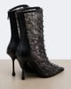 Jimmy Choo Jimmy Choo Scarlett leather-trimmed lace ankle boots - 4