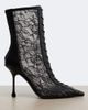 Jimmy Choo Jimmy Choo Scarlett leather-trimmed lace ankle boots - 6