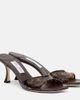 Jimmy Choo Jimmy Choo Skye leopard-print TPU mules - 1