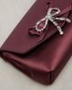 Jimmy Choo Jimmy Choo Soft Bow Mini embellished satin clutch - 6