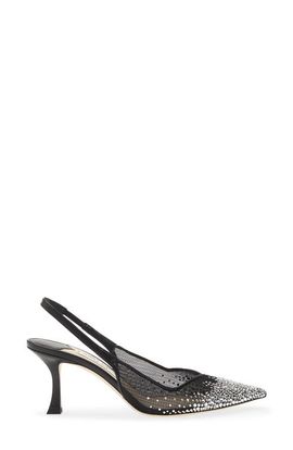 Jimmy Choo Jimmy Choo Staz Crystal Mesh Slingback Pump