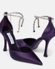 Jimmy Choo Jimmy Choo Stevie 100 embellished satin pumps - 5