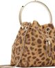 Jimmy Choo Jimmy Choo Tan Bon Bon Leopard Print Pony Bag - 2