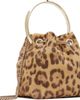 Jimmy Choo Jimmy Choo Tan Bon Bon Leopard Print Pony Bag - 3