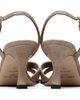 Jimmy Choo Jimmy Choo Taupe Elsy 70 Shimmer Suede Heeled Sandals - 2