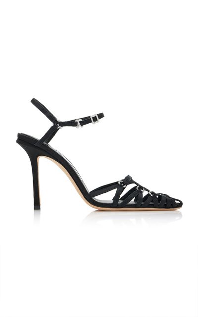 Jimmy Choo Jimmy Choo Tiga 100mm Satin Pumps