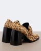 Jimmy Choo Jimmy Choo Tylor leopard-print calf hair loafer pumps - 4