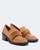 Jimmy Choo Jimmy Choo Tylor shearling-trimmed suede loafer pumps - 1