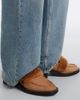 Jimmy Choo Jimmy Choo Tylor shearling-trimmed suede loafer pumps - 3