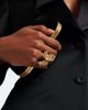 Jimmy Choo Jimmy Choo Wave embellished ring - 5