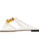 Jimmy Choo Jimmy Choo White Lova Mule Flat Sandals - 3