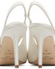 Jimmy Choo Jimmy Choo White Love Sling Back 85 Heels - 2