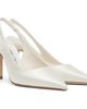 Jimmy Choo Jimmy Choo White Love Sling Back 85 Heels - 4