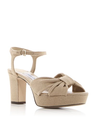 Jimmy Choo Jimmy Choo Women's Heloise 80 Platform Sandals