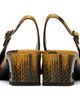Jimmy Choo Jimmy Choo Yellow & Black Eyla Sling Back 45 Heels - 2