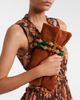 Jimmy Choo Jimmy Choo Zandra beaded suede clutch - 2