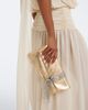 Jimmy Choo Jimmy Choo Zandra embellished metallic leather clutch - 2