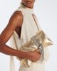 Jimmy Choo Jimmy Choo Zandra embellished metallic leather clutch - 7