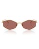 Jimmy Choo Jimmy Choo Zoey 55mm Geometric Sunglasses - 1