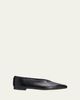 Jimmy Choo Margot Embossed Leather Ballerina Flats - 1